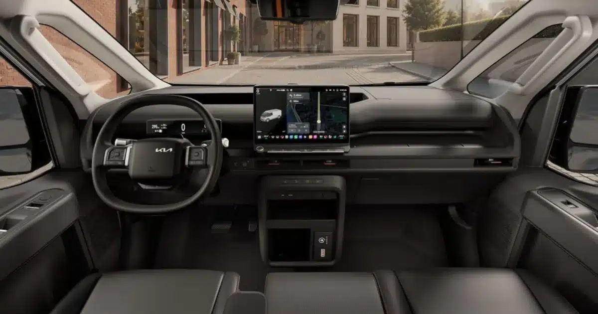 2027 Kia PV7 Front dashboard