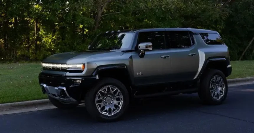 The GMC Hummer SUV