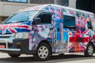 The UK High Commission Pimps Fleets of Vans Ahead of King Charles Tour in Kenya