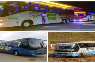 East Africa long distance travel bus