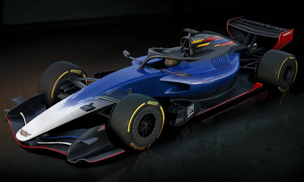 Автомобиль Cadillac F1 2026 года