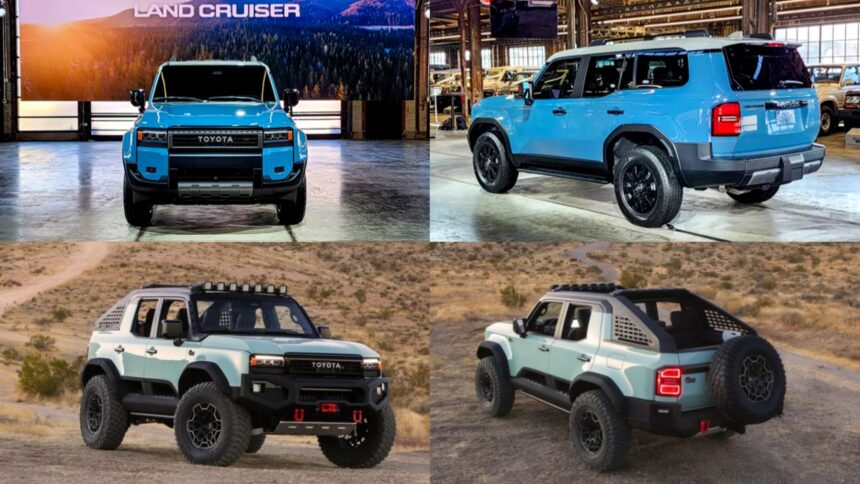 Toyota Land Cruiser ROX Concept and 2024 Toyota Land Cruiser