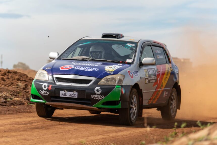 Timothy Kinoti's Runx Car