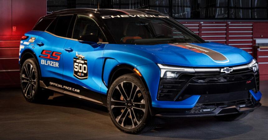 Chevrolet Blazer EV SS pace car