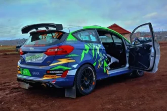 Ford Fiesta Rally 3 car for Nikhil Sachania and Deep Patel