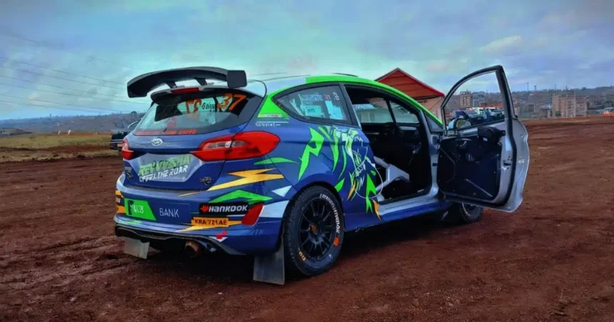 Ford Fiesta Rally 3 car for Nikhil Sachania and Deep Patel