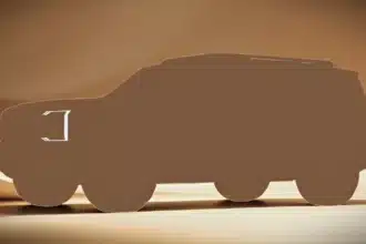 Official teaser image of the Jetour Zongheng G600.