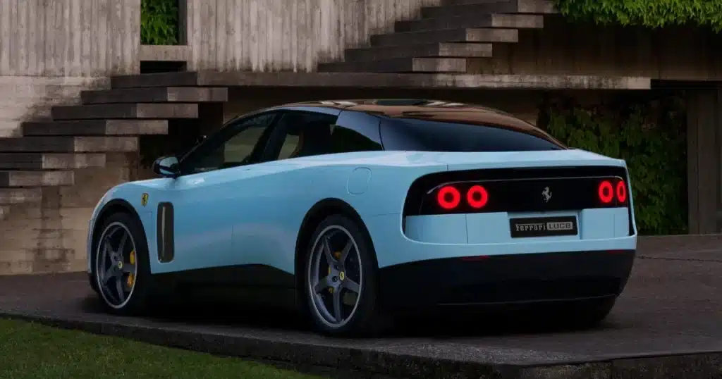2027 Ferrari Luce back view