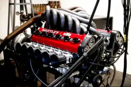 Nilu V12 Engine testing