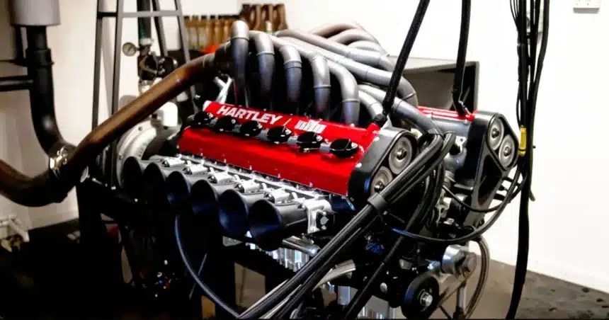 Nilu V12 Engine testing